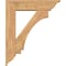 Ekena Millwork Imperial Traditional Smooth Bracket w/ Offset Brace, Western Red Cedar, 7 1/2"W x 30"D x 36"H BKT0806X30X36IMP01SWR - alternate 2